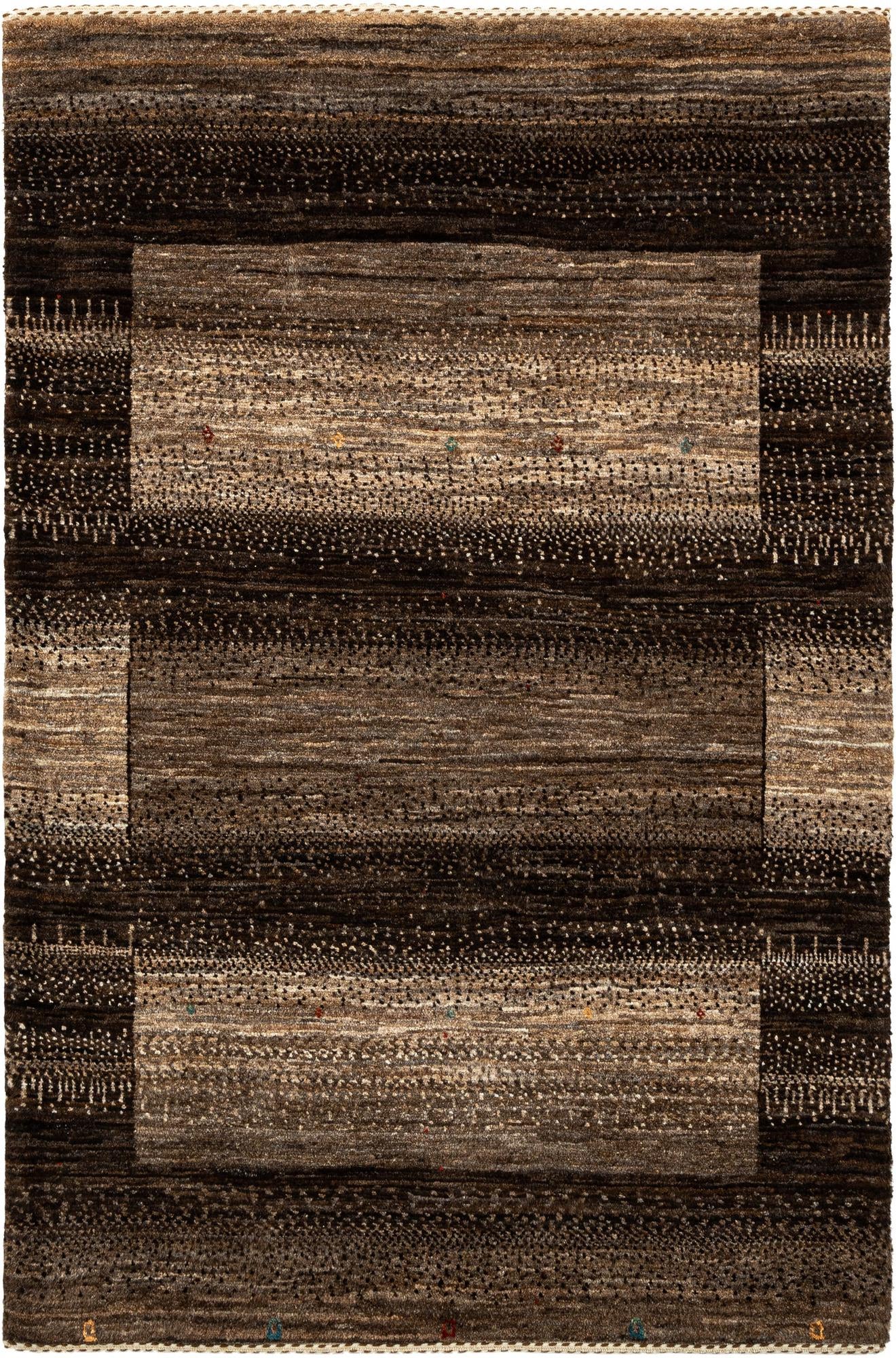 2' 7 x 3' 11 Hand Knotted Kashkuli Rug