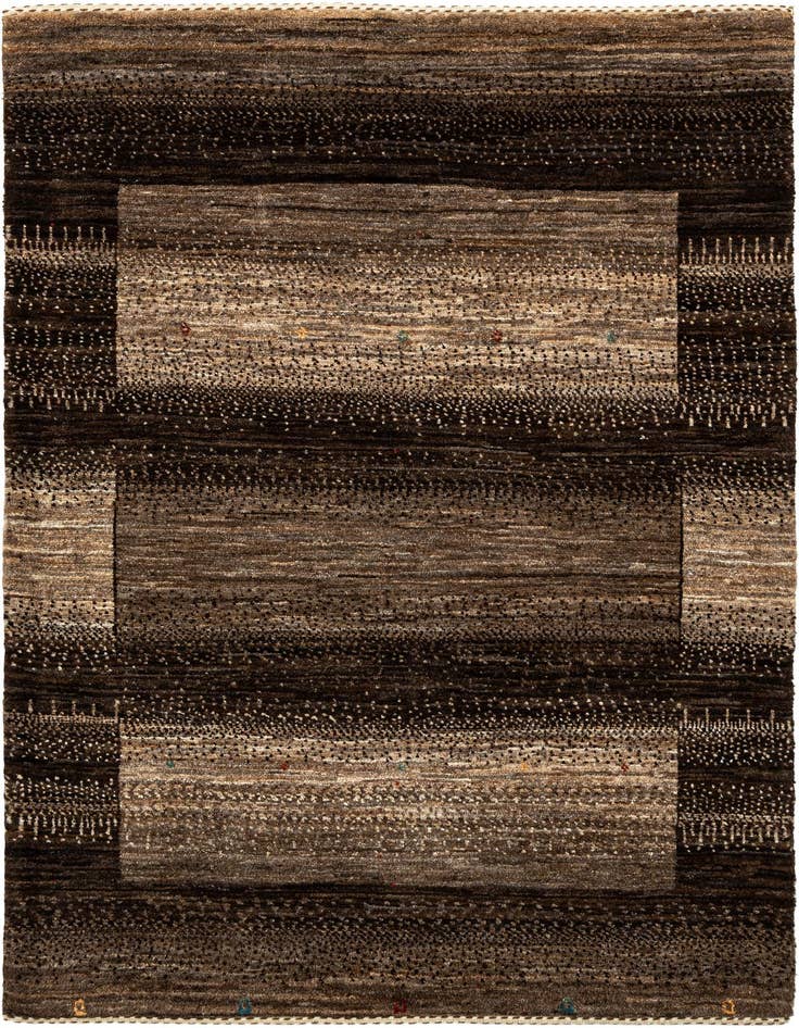 Detail image of 2' 7 x 3' 11 Hand Knotted Kashkuli Rug