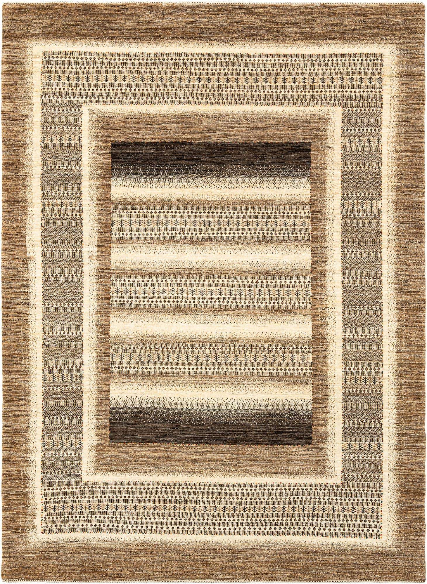 5' 9 x 7' 9 Hand Knotted Kashkuli Rug