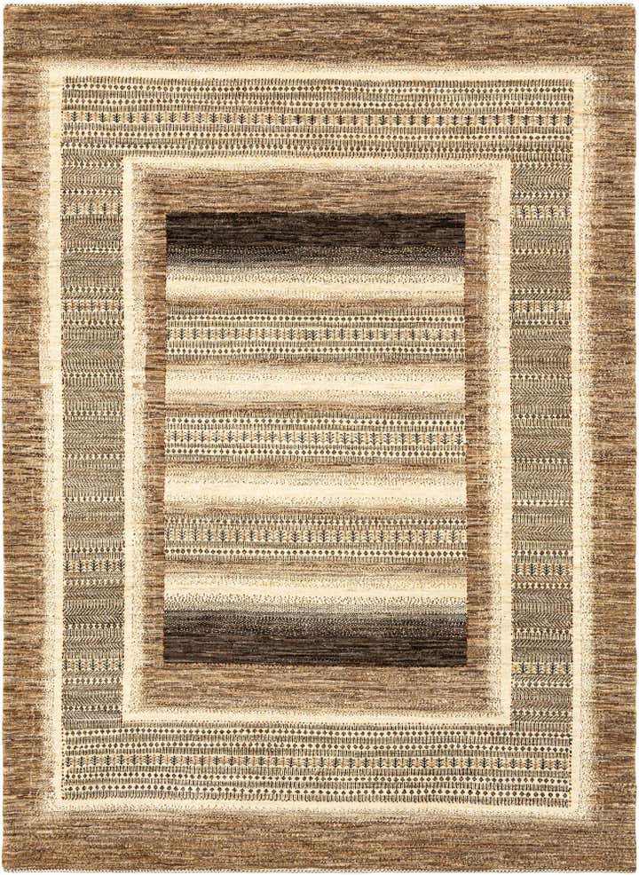 5' 9 x 7' 9 Hand Knotted Kashkuli Rug