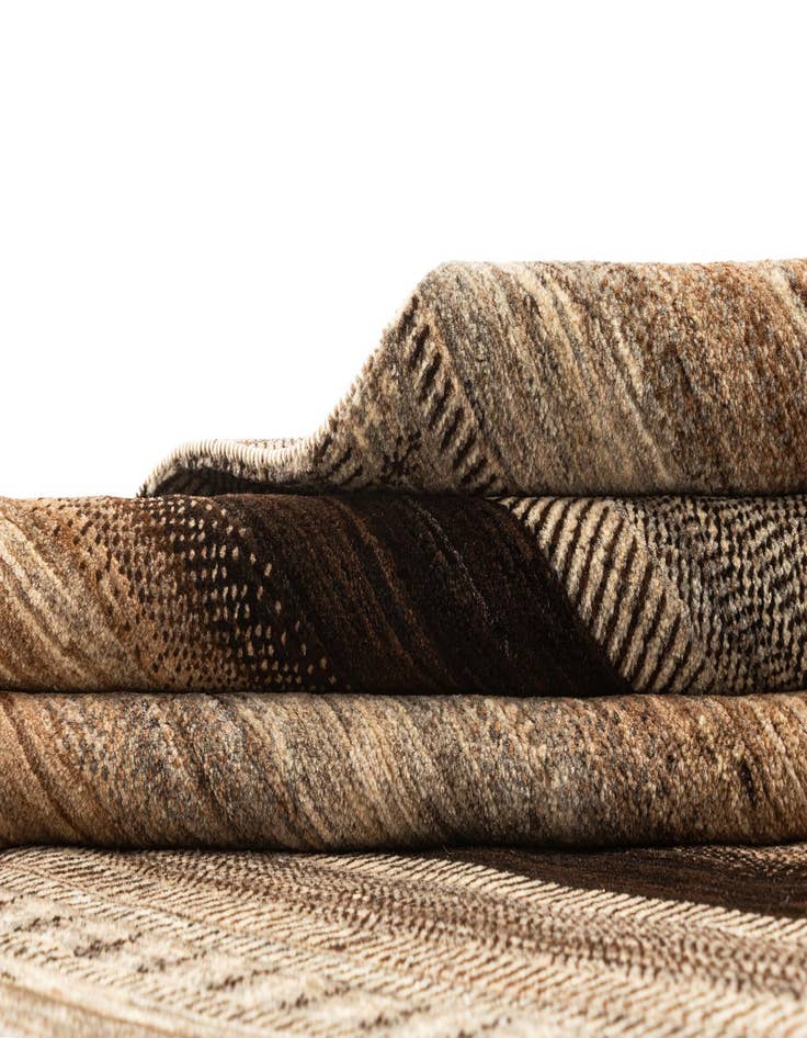 Detail image of 5' 4 x 8' 3 Hand Knotted Kashkuli Rug