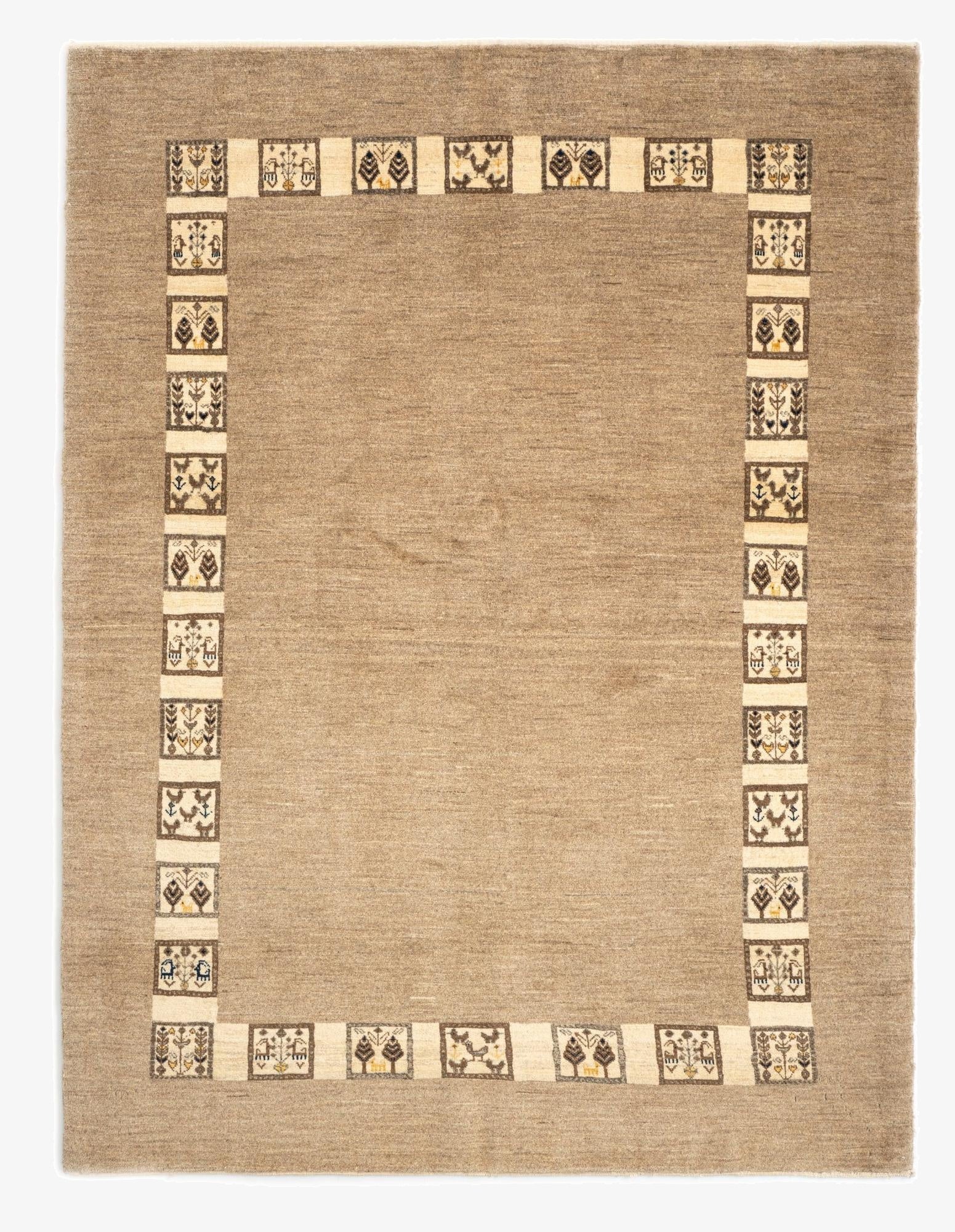 4' 10 x 6' 6 Kashkuli Wool Rug