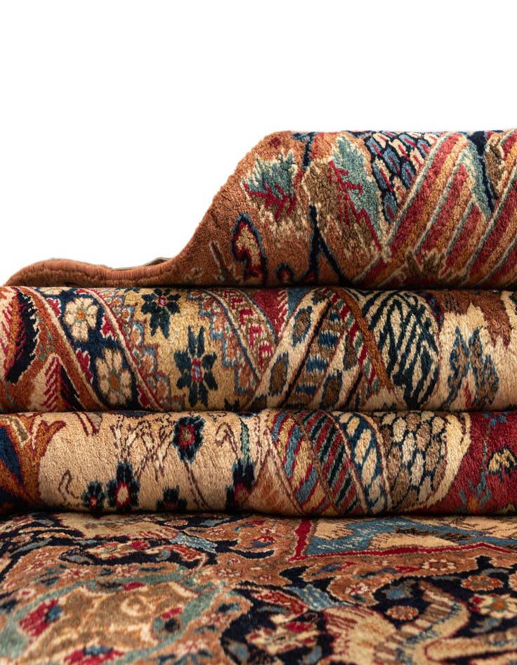 Detail image of 9' 6 x 13' Kashmar Wool Rug