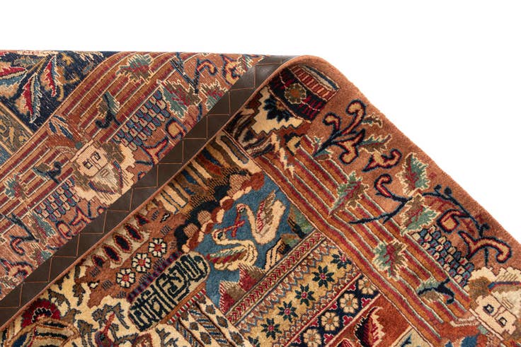 Detail image of 9' 6 x 13' Kashmar Wool Rug