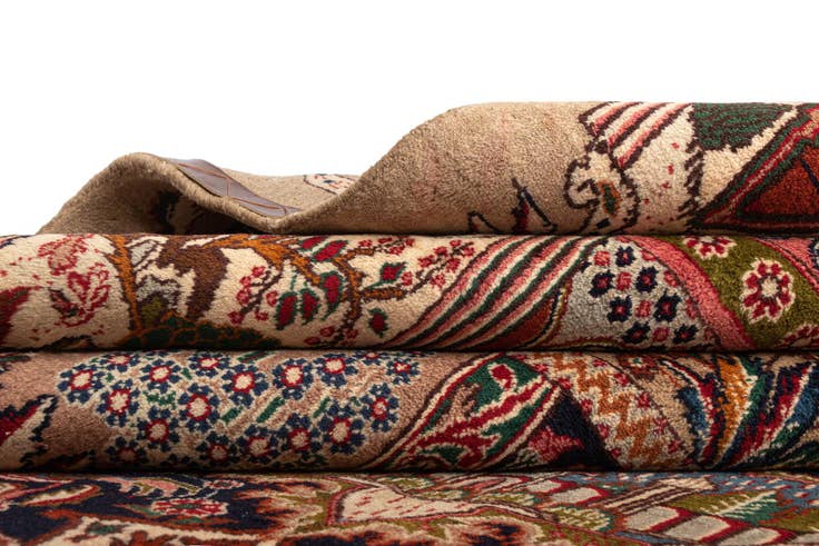 Detail image of 9' 5 x 12' 4 Kashmar Wool Rug