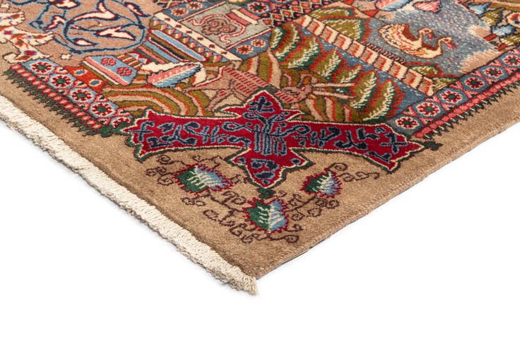 Detail image of 9' 5 x 12' 4 Kashmar Wool Rug