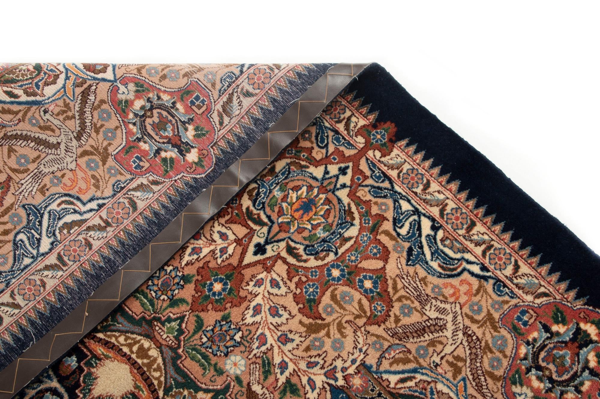 9' 10 x 13' 1 Hand Knotted Kashmar Persian Wool Rug