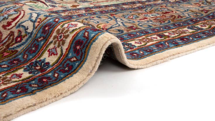 Detail image of 8' 2 x 11' 2 Hand Knotted Kashmar Persian Wool Rug