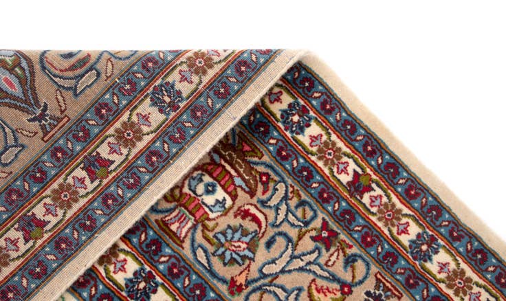 Detail image of 8' 2 x 11' 2 Hand Knotted Kashmar Persian Wool Rug