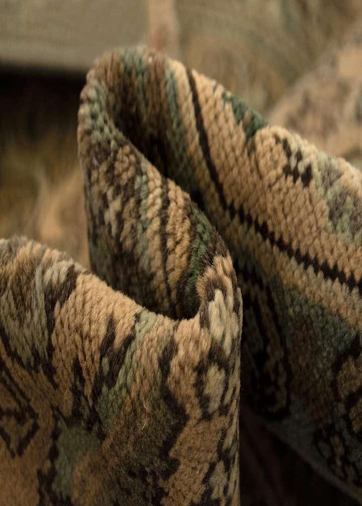 6' 5 x 9' 7 Hand Knotted Kashmar Persian Wool Rug