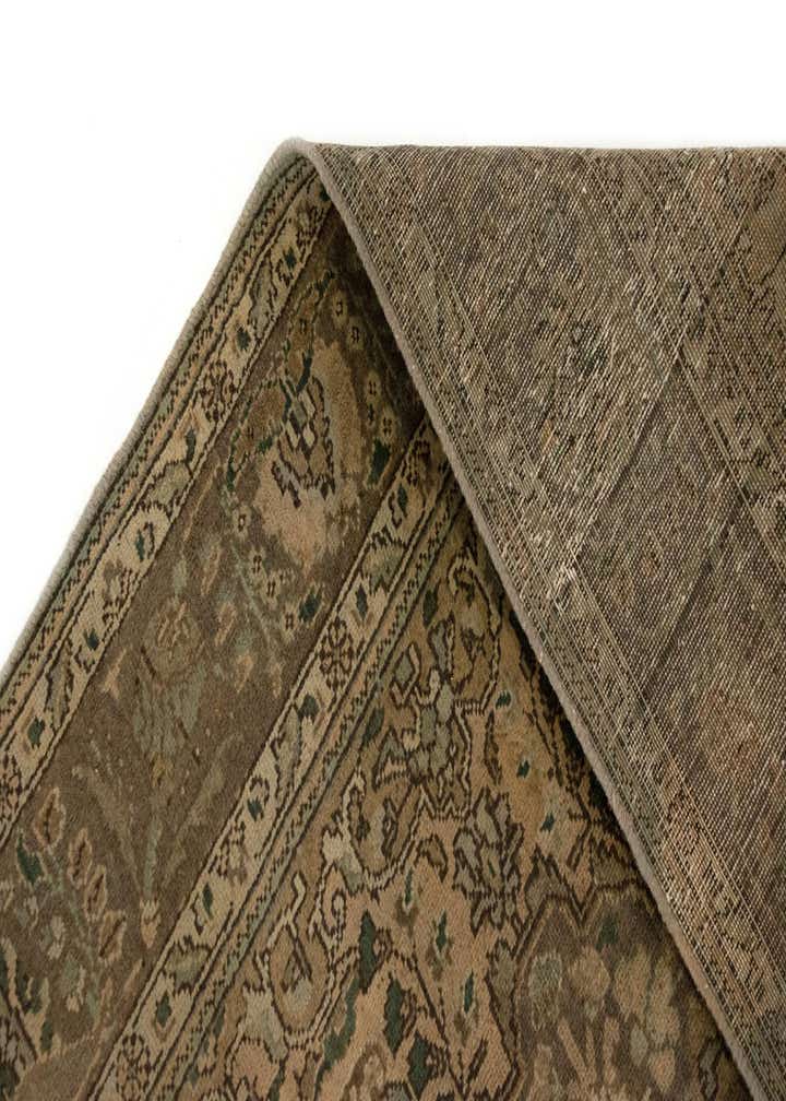 6' 5 x 9' 7 Hand Knotted Kashmar Persian Wool Rug