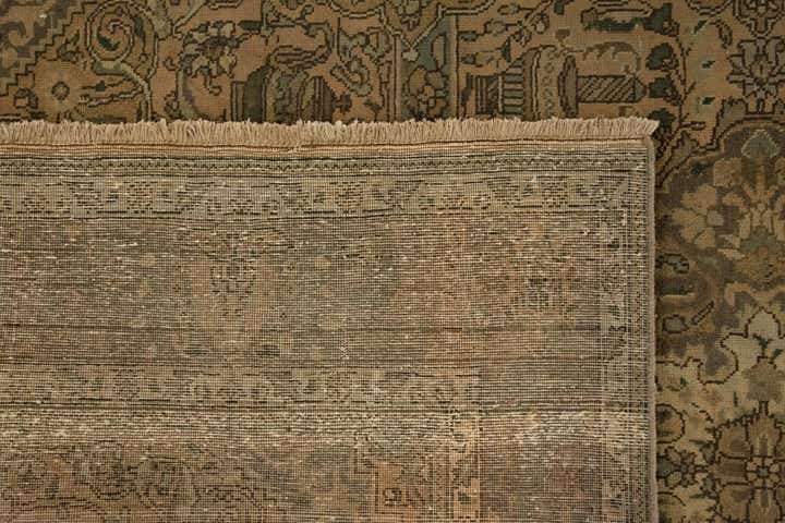 6' 5 x 9' 7 Hand Knotted Kashmar Persian Wool Rug