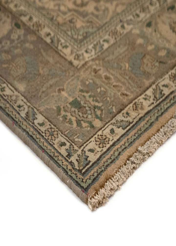 6' 5 x 9' 7 Hand Knotted Kashmar Persian Wool Rug