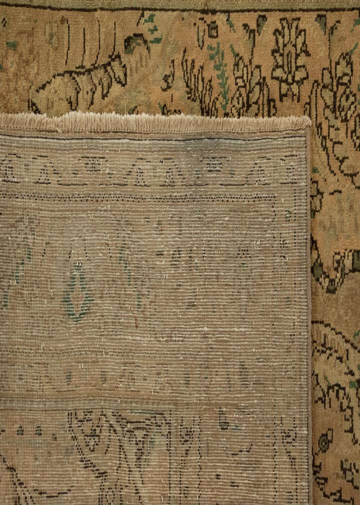 6' 6 x 9' 9 Hand Knotted Kashmar Persian Wool Rug