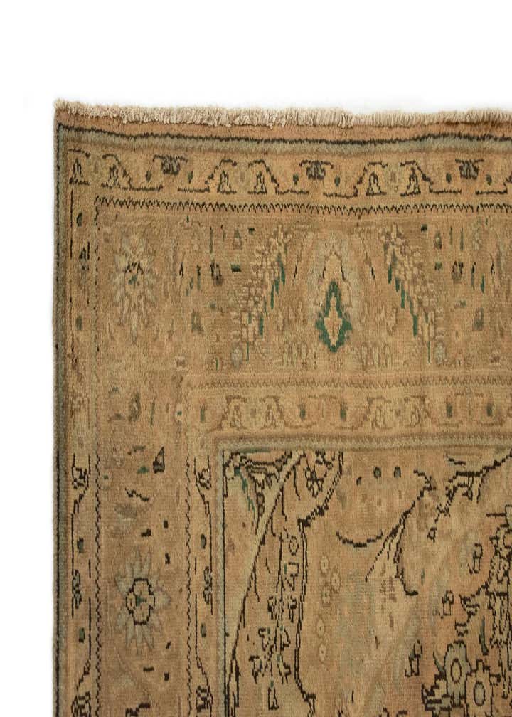 6' 6 x 9' 9 Hand Knotted Kashmar Persian Wool Rug