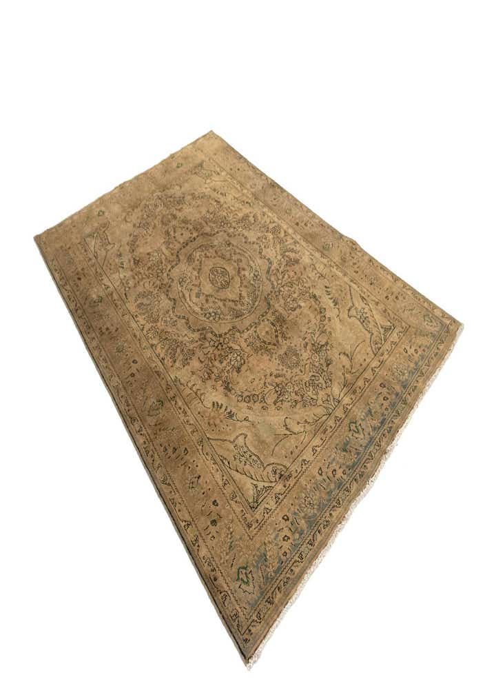 6' 6 x 9' 9 Hand Knotted Kashmar Persian Wool Rug