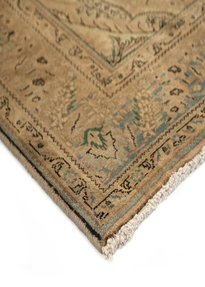 6' 6 x 9' 9 Hand Knotted Kashmar Persian Wool Rug