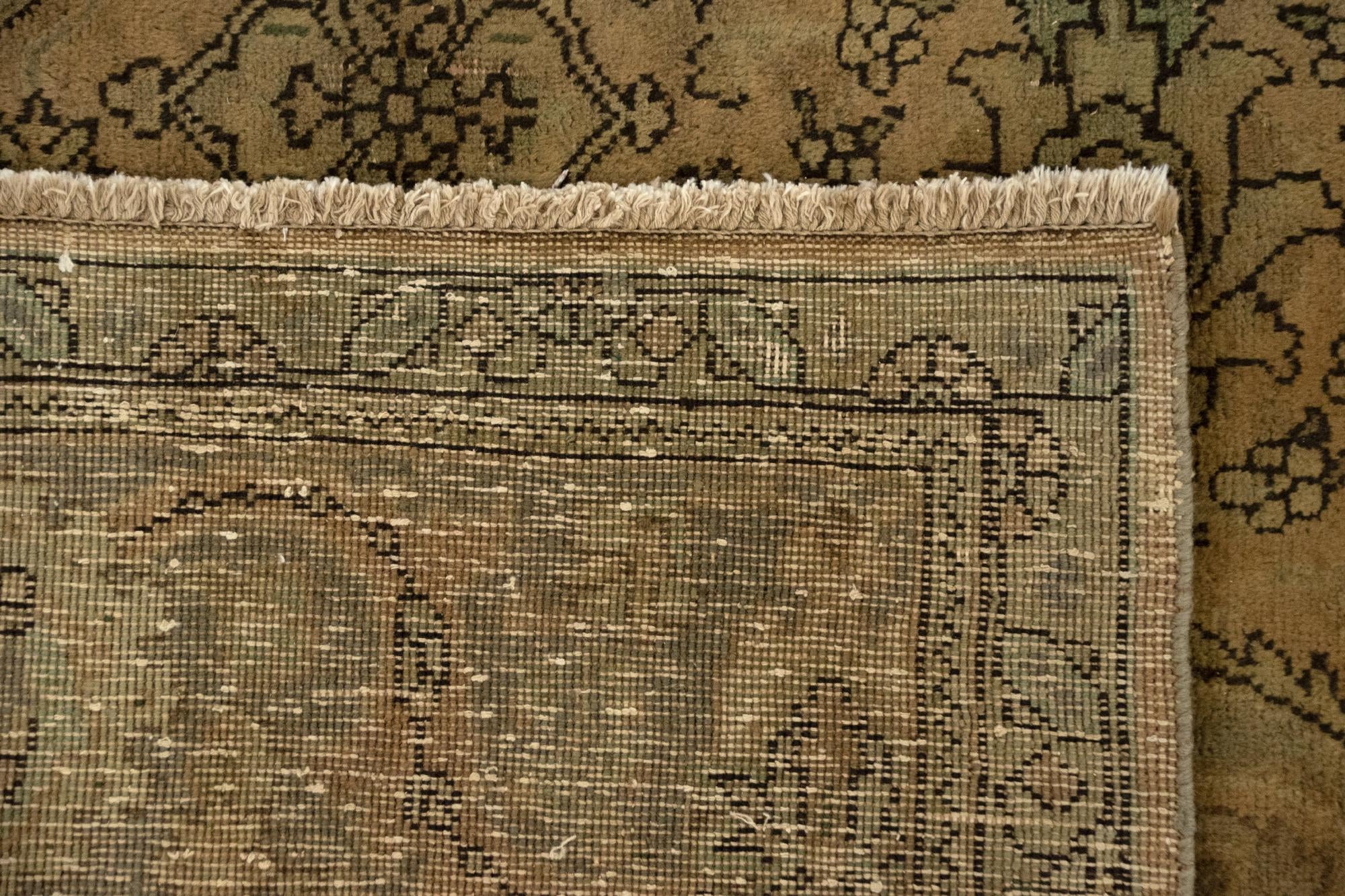 7' 1 x 10' 5 Hand Knotted Kashmar Persian Wool Rug