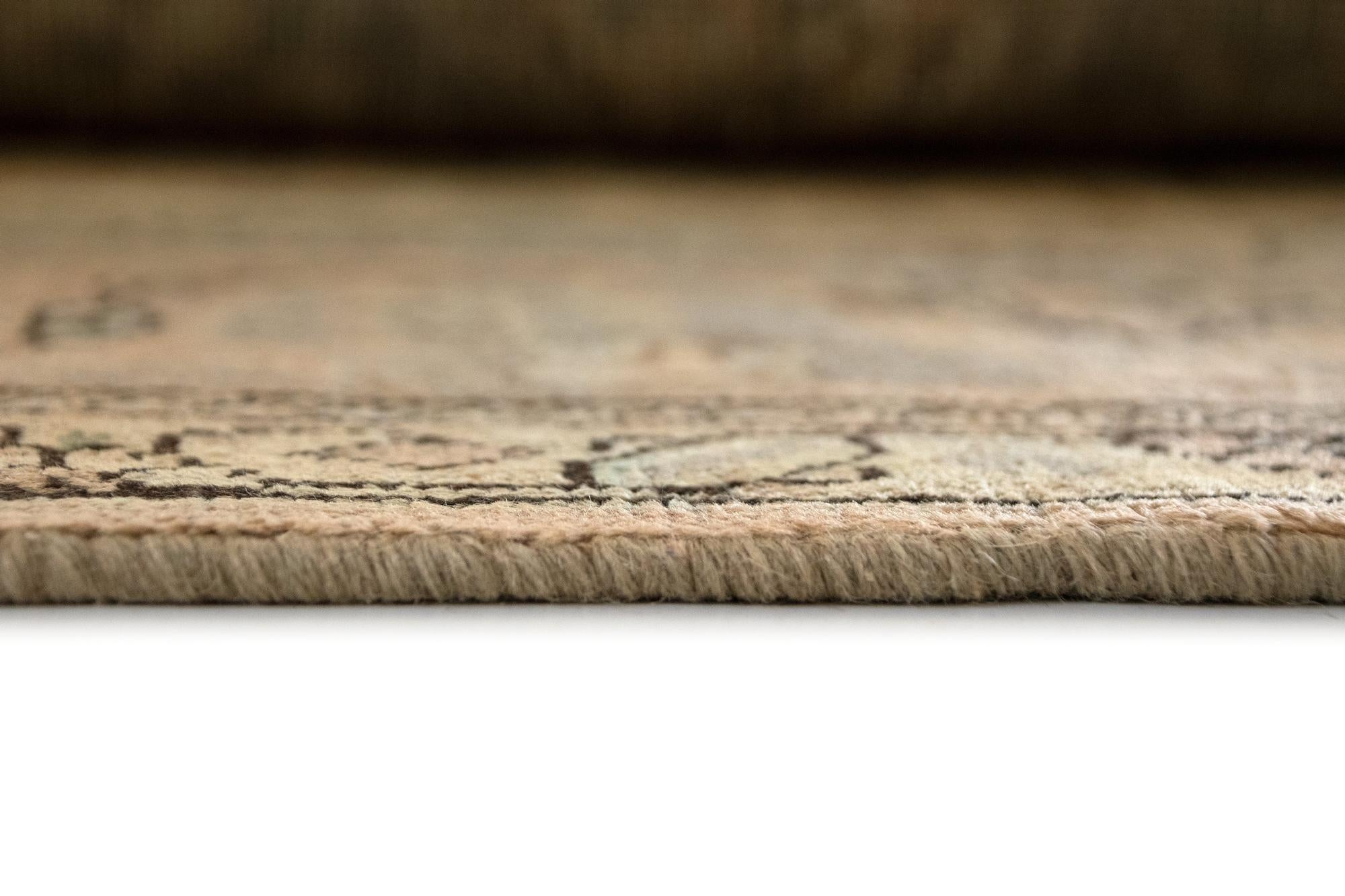 7' 1 x 10' 5 Hand Knotted Kashmar Persian Wool Rug