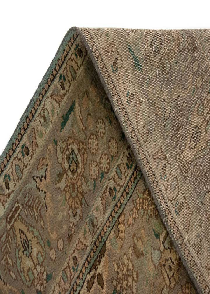 8' 2 x 11' 8 Hand Knotted Kashmar Persian Wool Rug