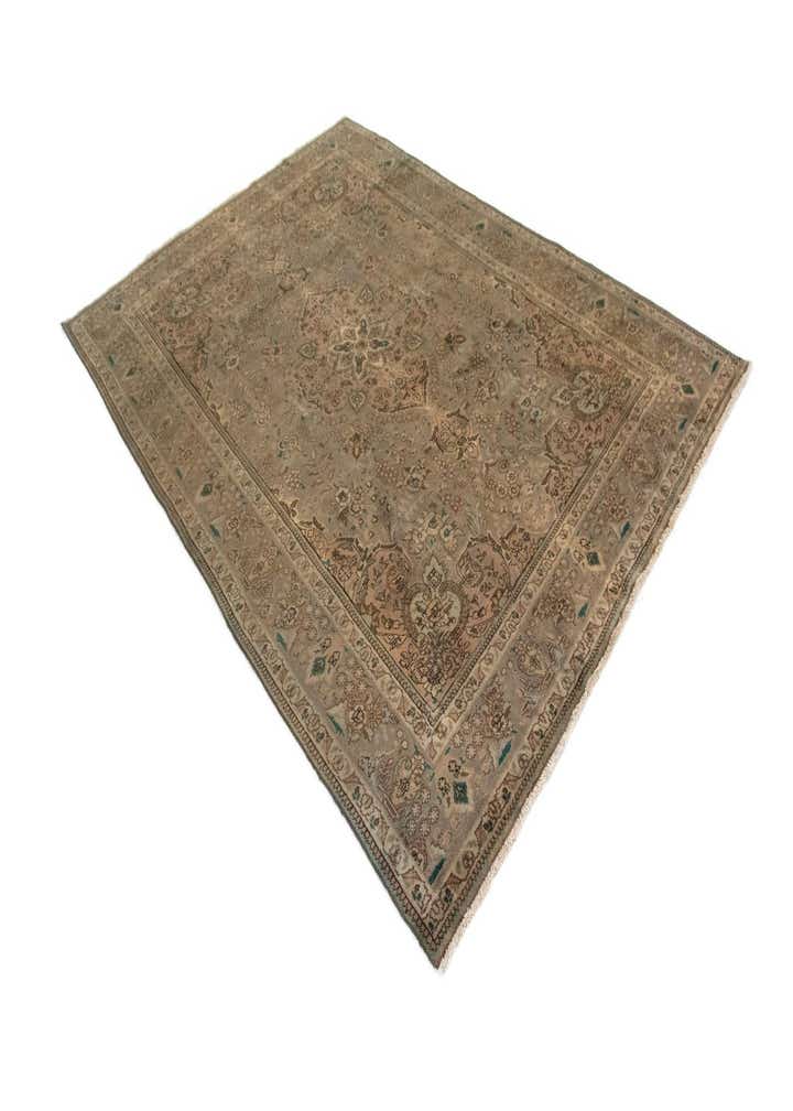 8' 2 x 11' 8 Hand Knotted Kashmar Persian Wool Rug