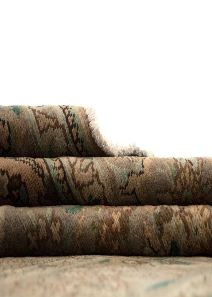 8' 2 x 11' 8 Hand Knotted Kashmar Persian Wool Rug