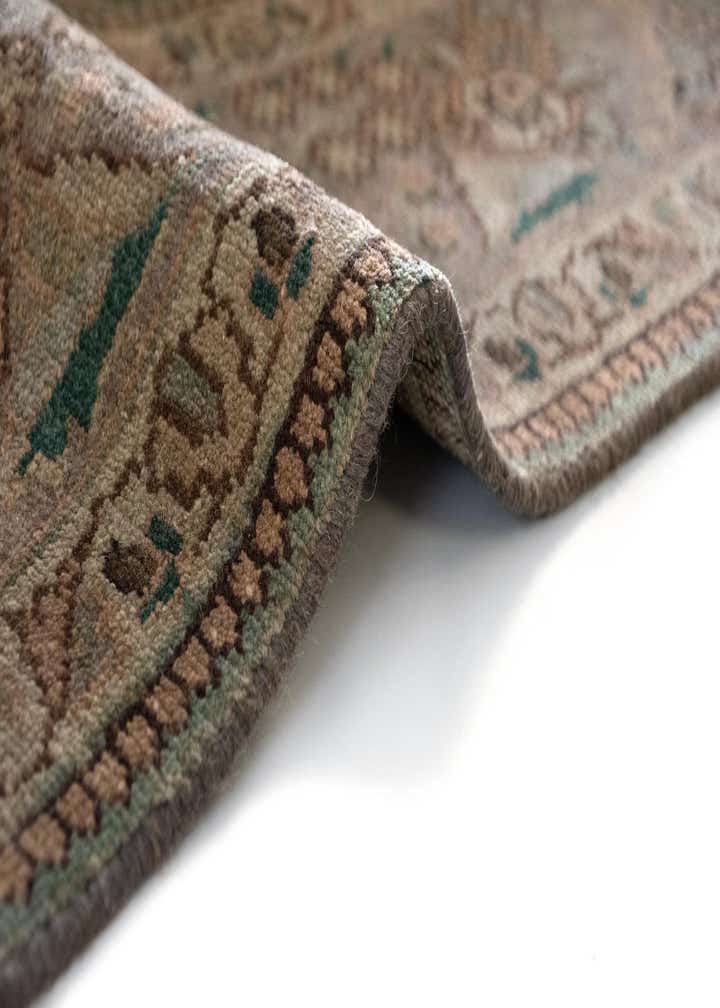 8' 2 x 11' 8 Hand Knotted Kashmar Persian Wool Rug