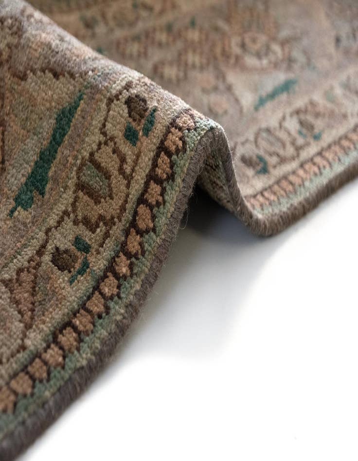 Detail image of 8' 2 x 11' 8 Hand Knotted Kashmar Persian Wool Rug