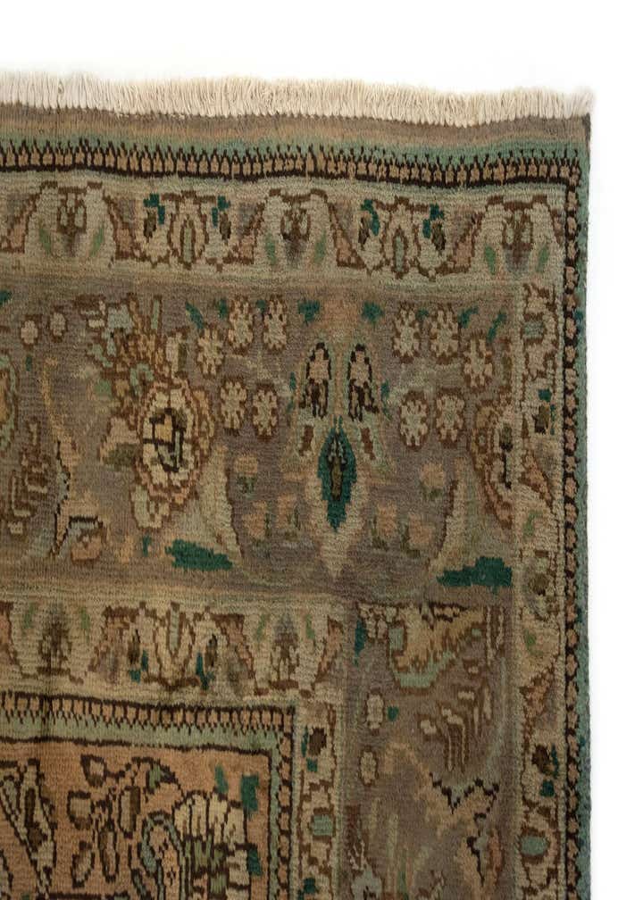8' 2 x 11' 8 Hand Knotted Kashmar Persian Wool Rug