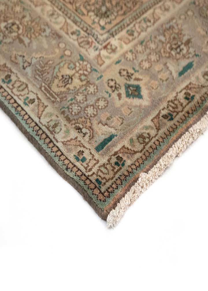 8' 2 x 11' 8 Hand Knotted Kashmar Persian Wool Rug