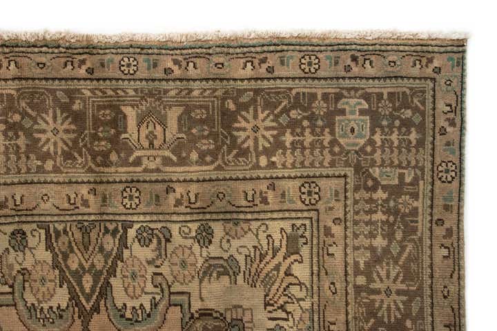 8' 1 x 11' 2 Hand Knotted Kashmar Persian Wool Rug