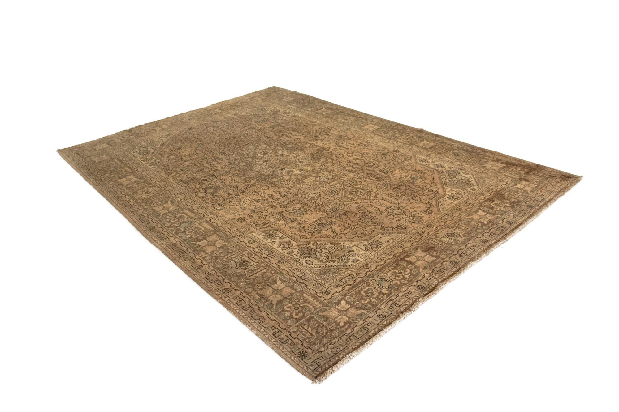 8' 1 x 11' 2 Hand Knotted Kashmar Persian Wool Rug