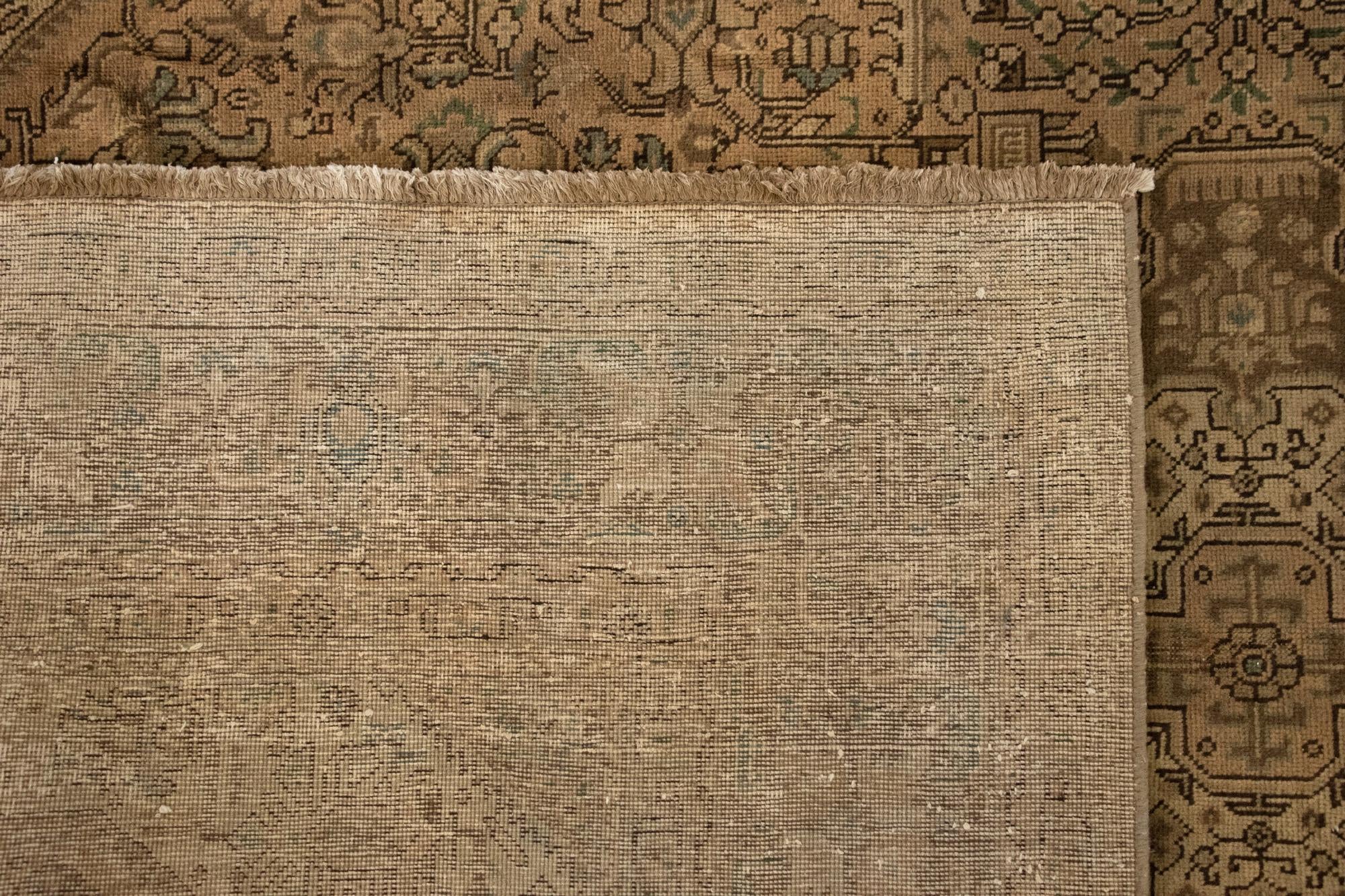 8' 1 x 11' 2 Hand Knotted Kashmar Persian Wool Rug