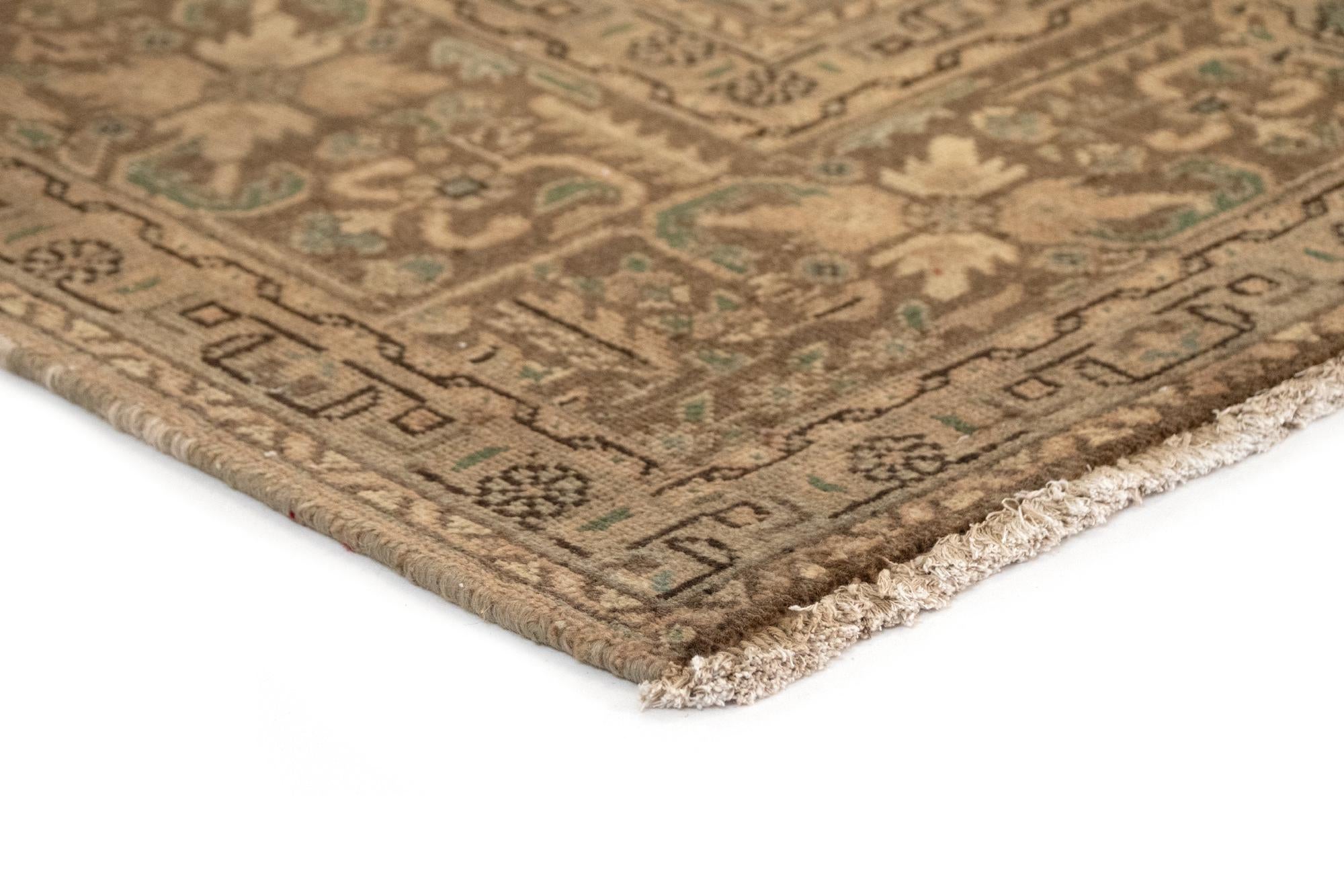 8' 1 x 11' 2 Hand Knotted Kashmar Persian Wool Rug
