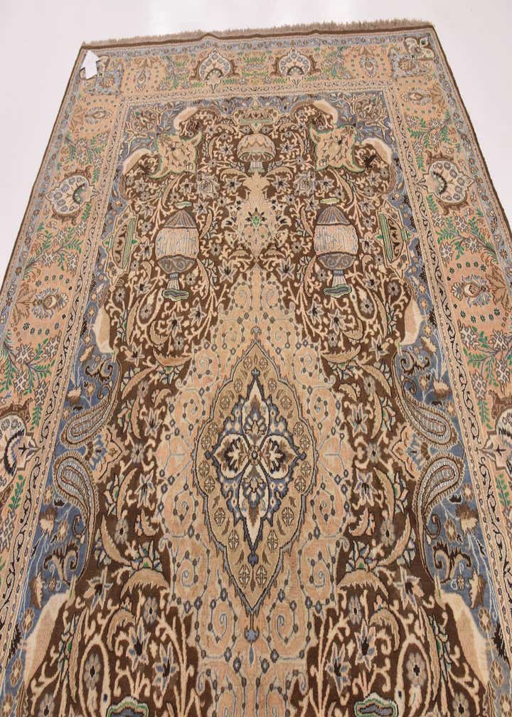 9' 7 x 13' Hand Knotted Kashmar Persian Wool Rug