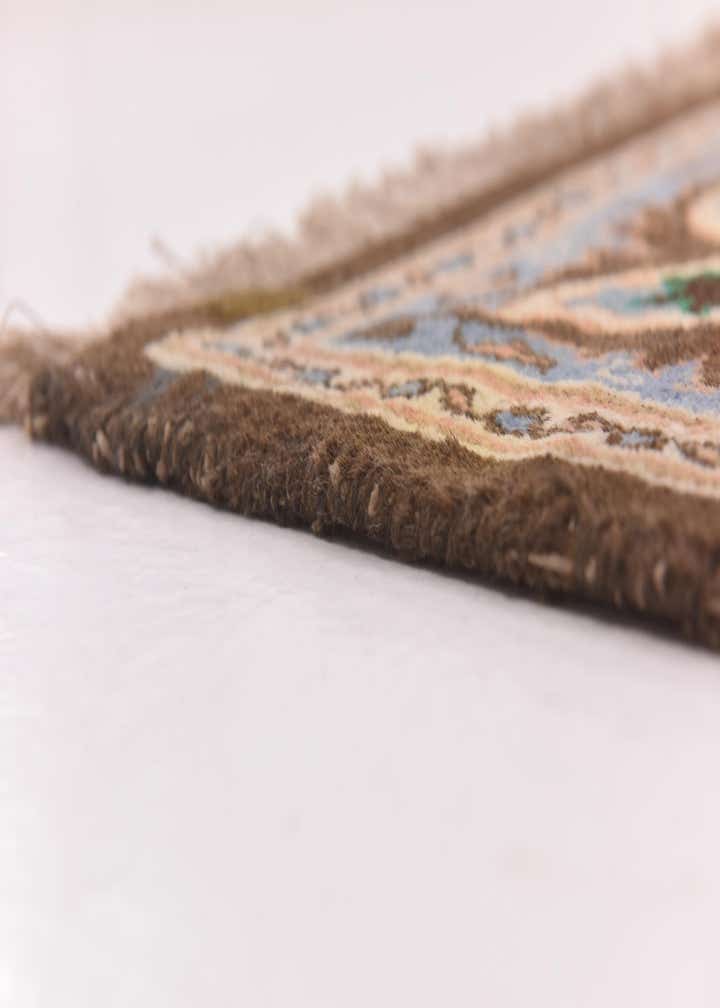 9' 7 x 13' Hand Knotted Kashmar Persian Wool Rug