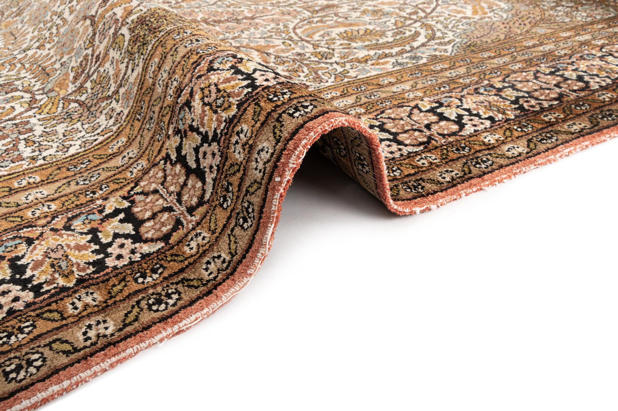 3' 10 x 6' 7 Kashmir Wool Rug