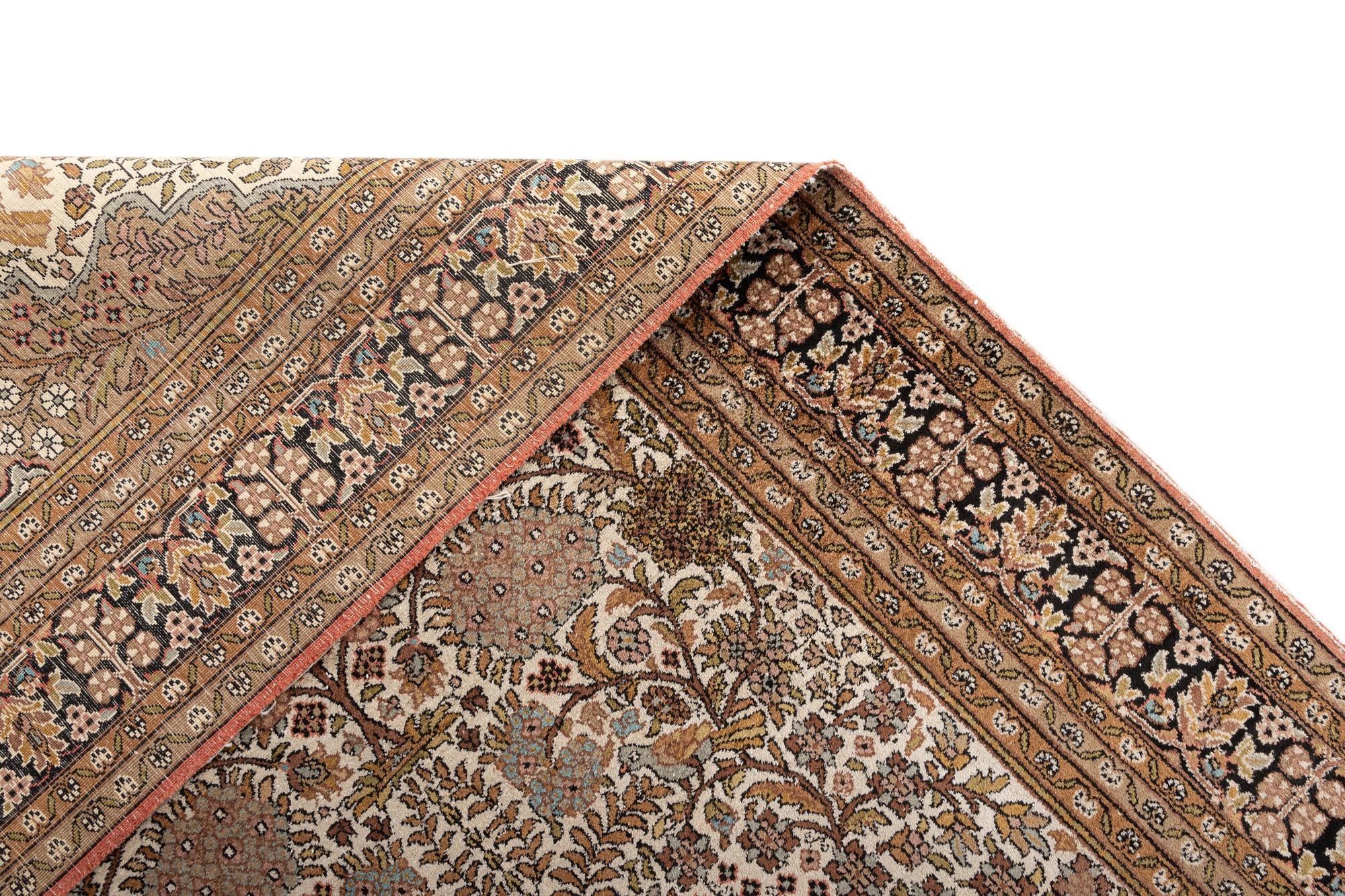 3' 10 x 6' 7 Kashmir Wool Rug