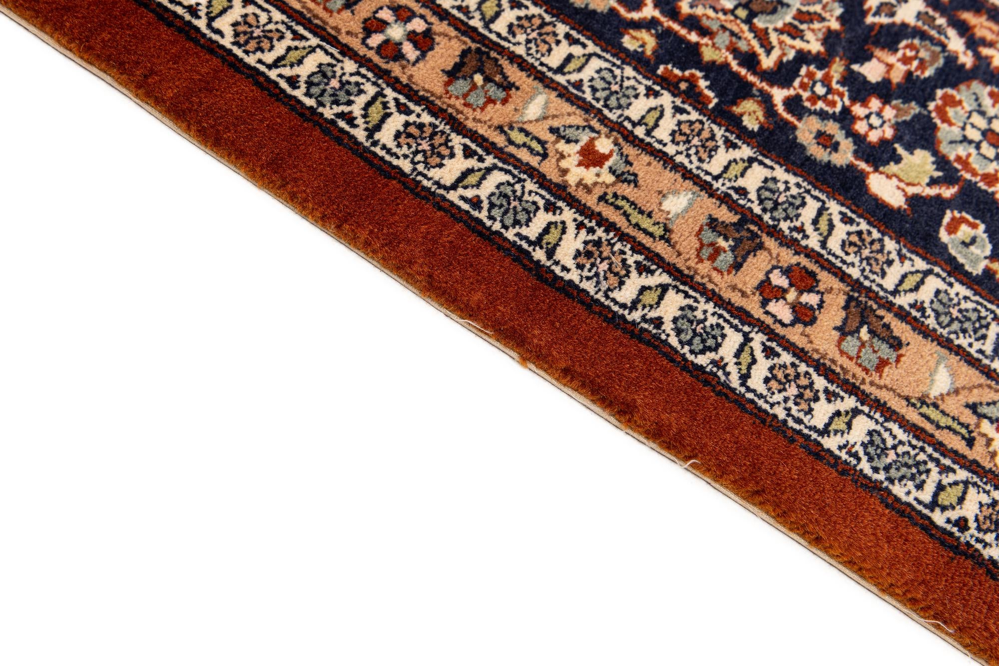 7' 1 x 10' 7 Hand Knotted Kashmir Oriental Wool Rug