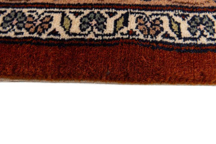 7' 1 x 10' 7 Hand Knotted Kashmir Oriental Wool Rug