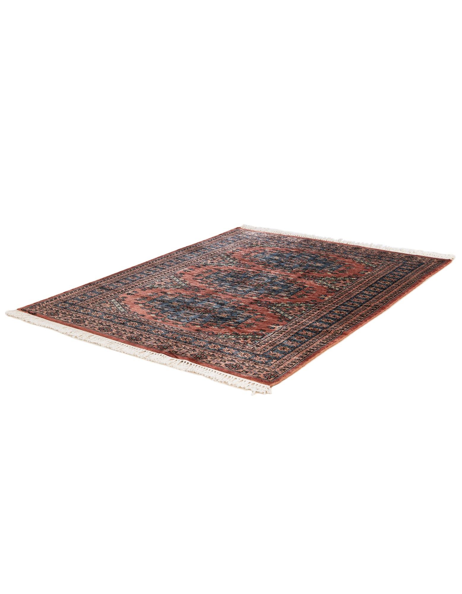 4' 3 x 5' 7 Hand Knotted Kazak Oriental Wool Rug