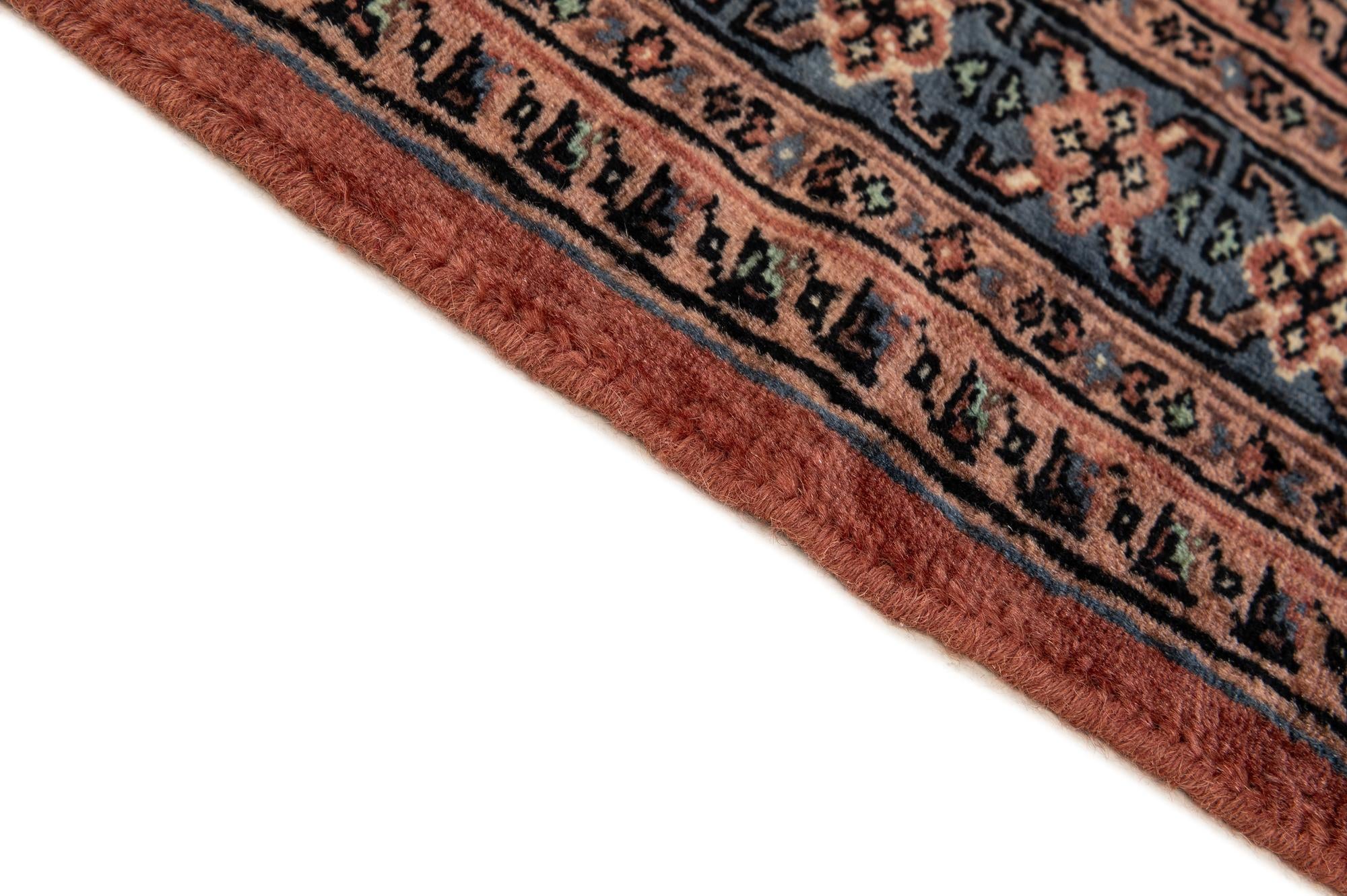 4' 3 x 5' 7 Hand Knotted Kazak Oriental Wool Rug