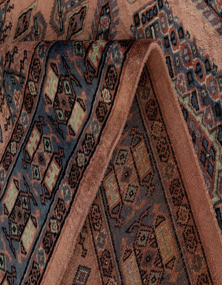 Detail image of 4' 4 x 6' 3  Hand Knotted Kazak Oriental Wool Rug