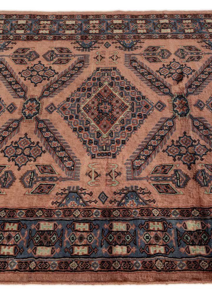 4' 4 x 6' 3 Hand Knotted Kazak Oriental Wool Rug