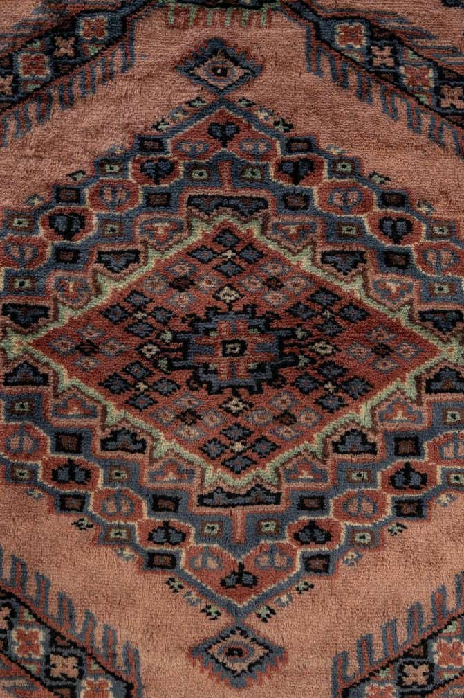 4' 4 x 6' 3 Hand Knotted Kazak Oriental Wool Rug
