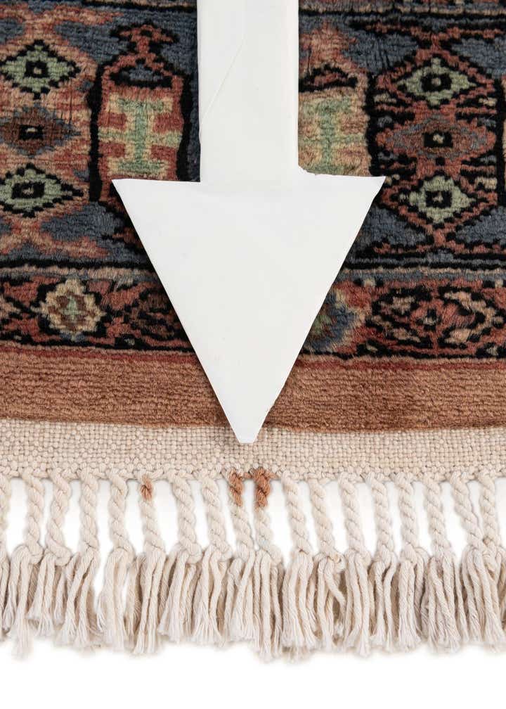 4' 4 x 6' 3 Hand Knotted Kazak Oriental Wool Rug