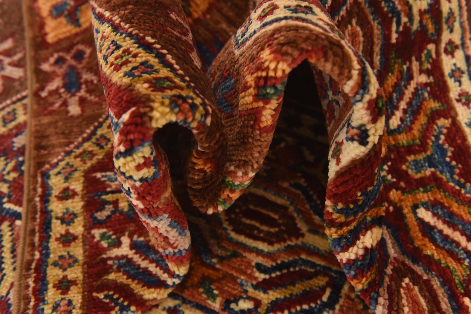 3' 4 x 5' 2 Hand Knotted Kazak Rug
