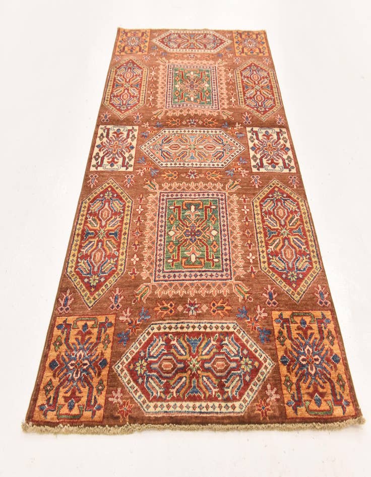 Detail image of 3' 4 x 5' 2  Hand Knotted Kazak Rug