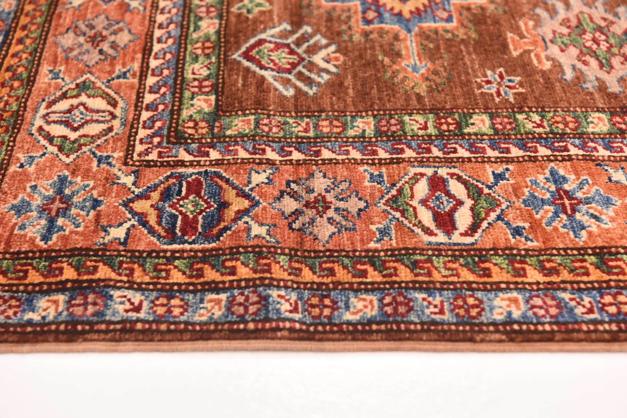 3' 6 x 4' 10 Hand Knotted Kazak Oriental Rug