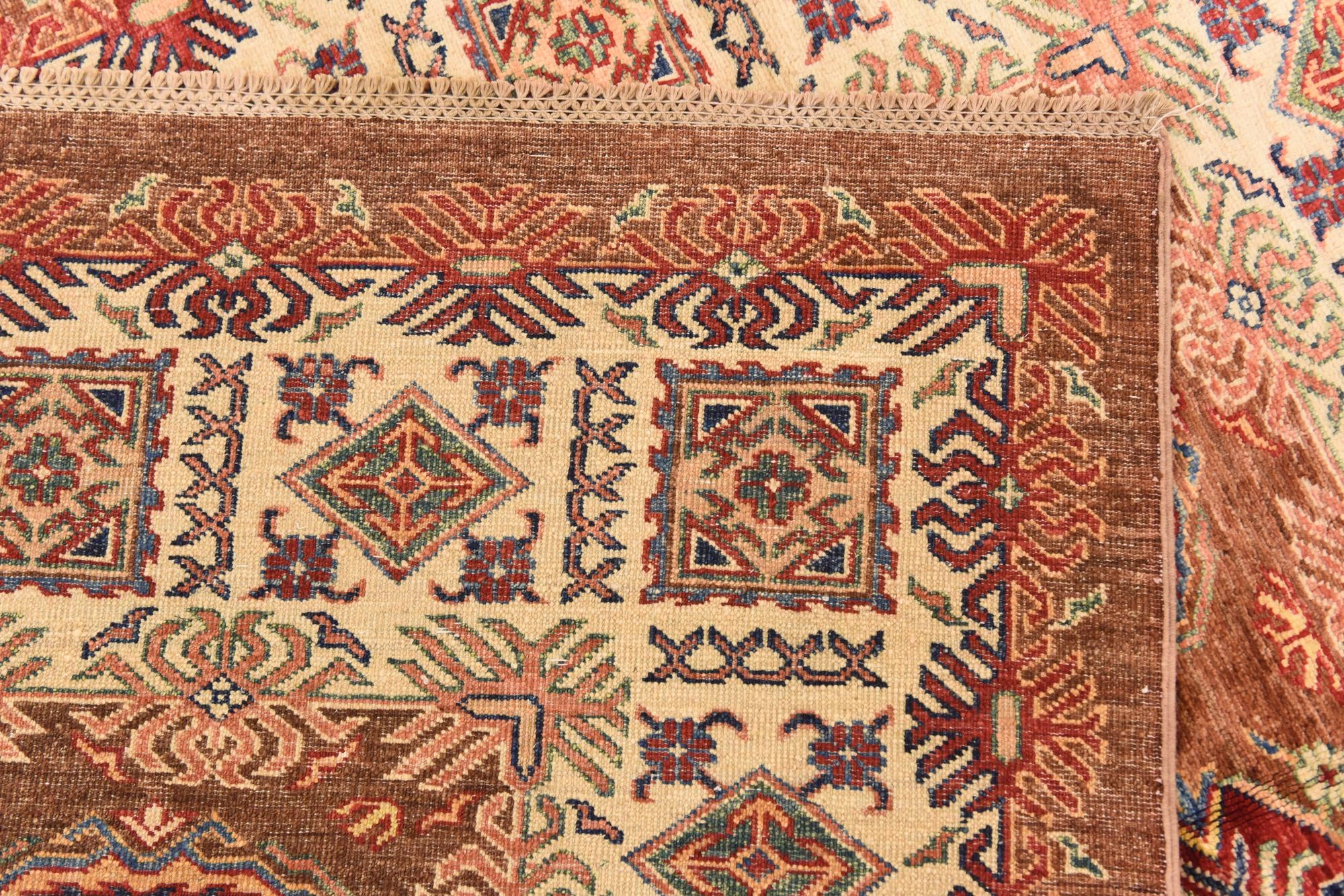 5' 6 x 7' 10 Hand Knotted Kazak Oriental Rug